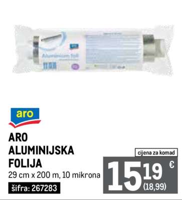 ARO ALUMINIJISKA FOLIJA