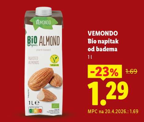 VEMMONDO Bio napitak od badema