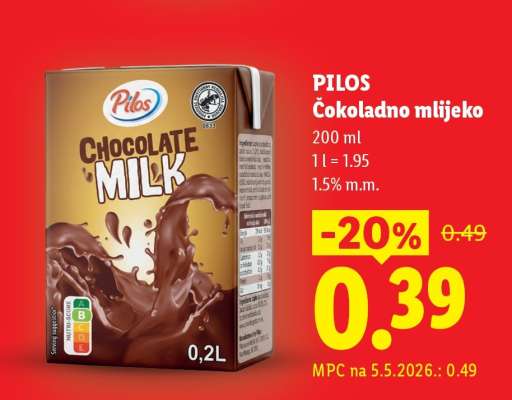 Pilos Čokoladno mlijeko