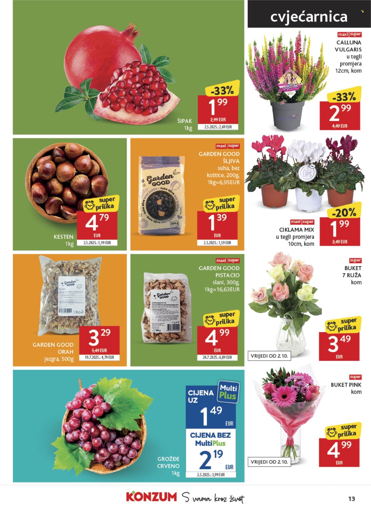 Konzum katalog - 30.09.2026. - 06.10.2026. Stranica 13