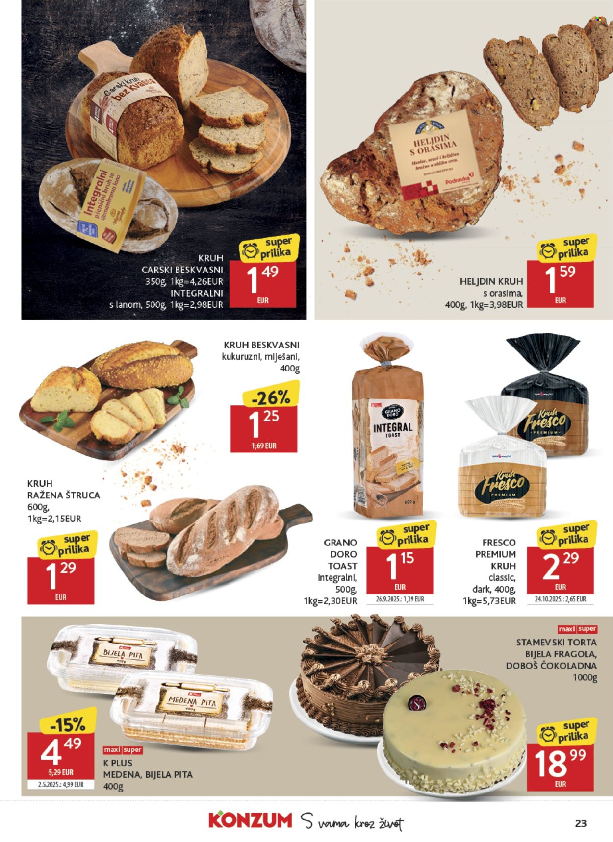 Konzum katalog - 30.09.2026. - 06.10.2026. Stranica 23