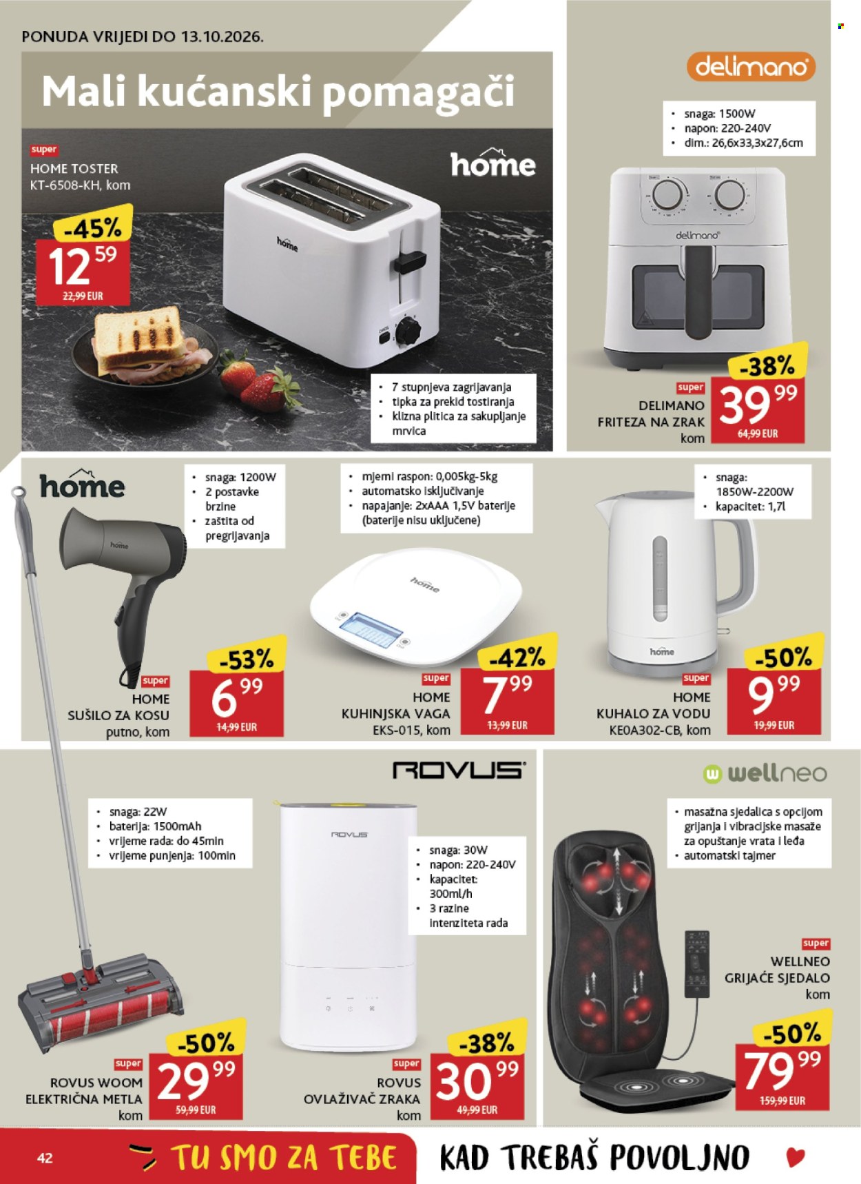 Konzum katalog - 30.09.2026. - 06.10.2026. Stranica 42