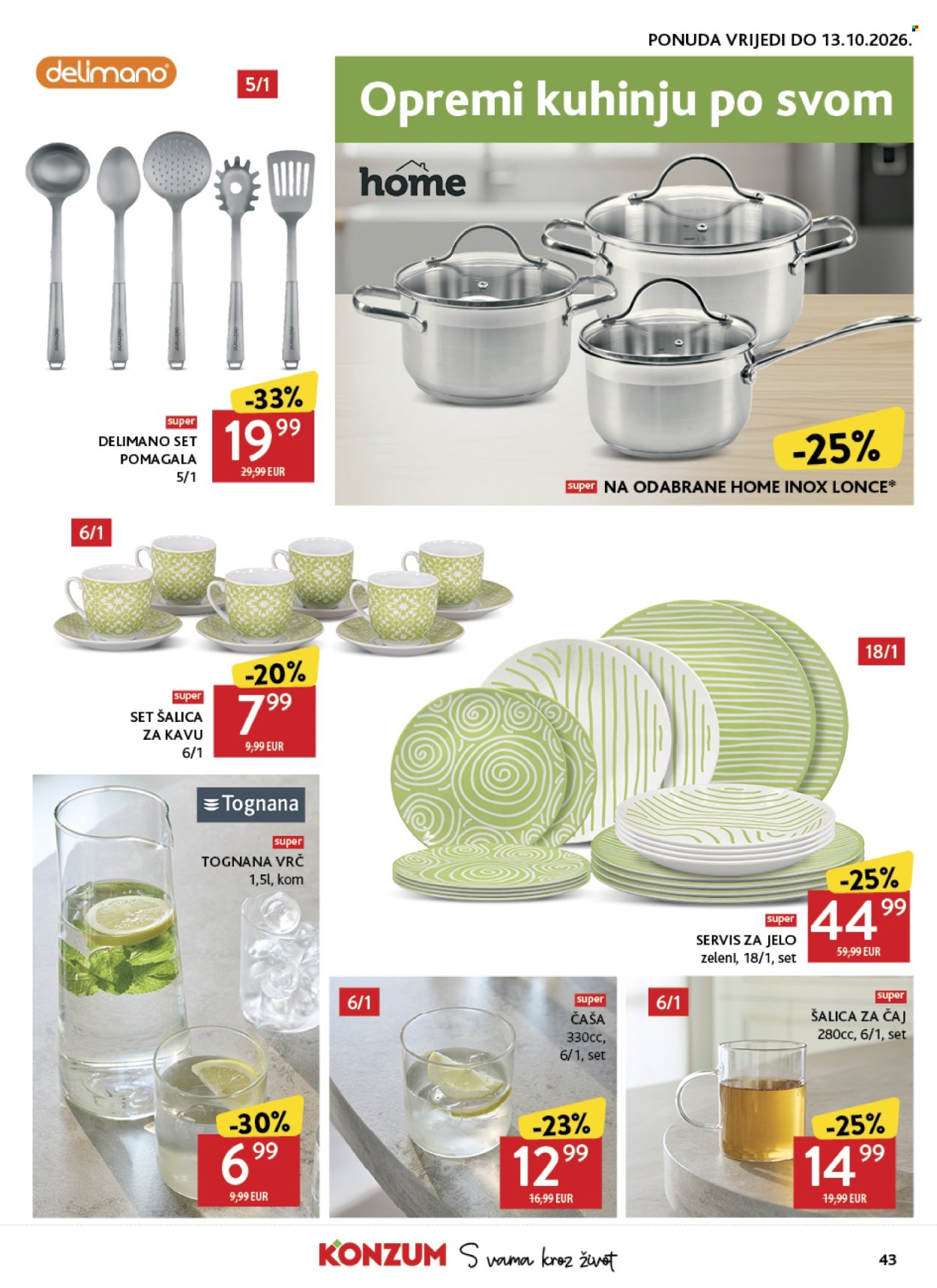 Konzum katalog - 30.09.2026. - 06.10.2026. Stranica 43