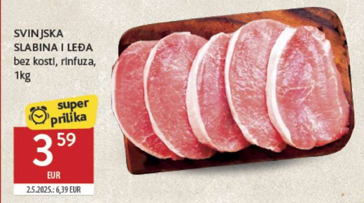SVINJSKA SLABINA I LEĐA
