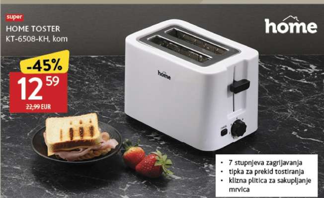 HOME TOSTER KT-6508-KH, kom