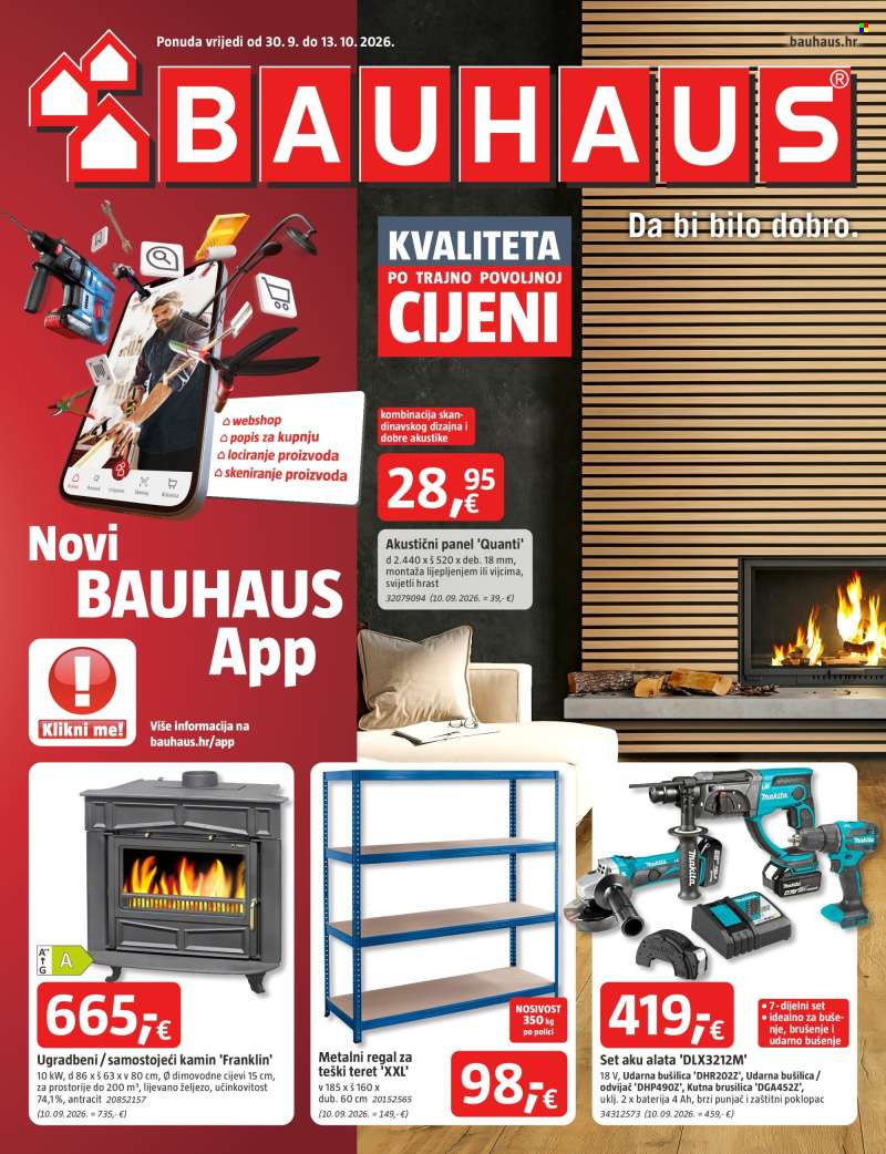 Bauhaus katalog - 30.09.2026. - 13.10.2026.