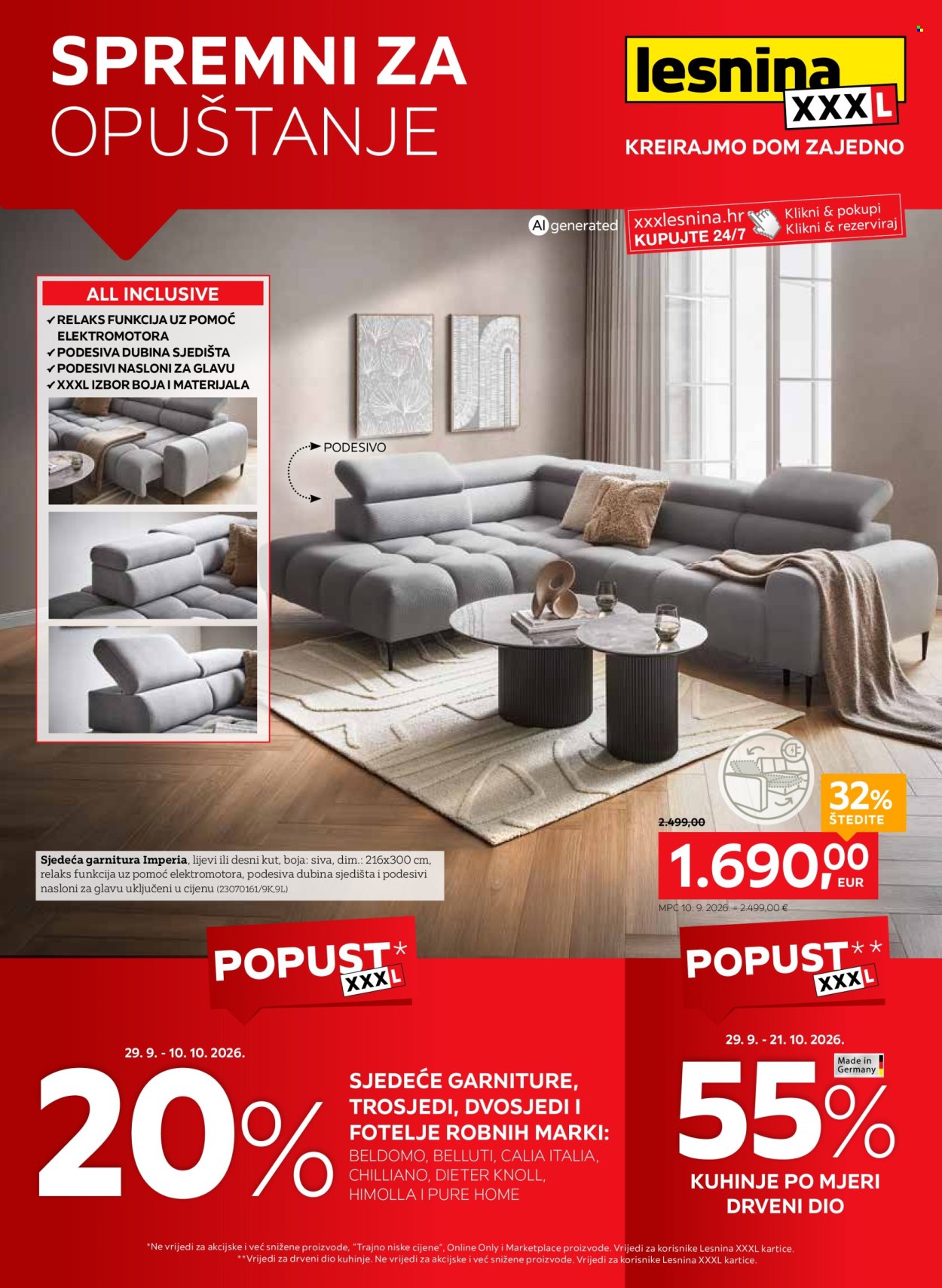Lesnina katalog - 29.09.2026. - 21.10.2026. Stranica 1