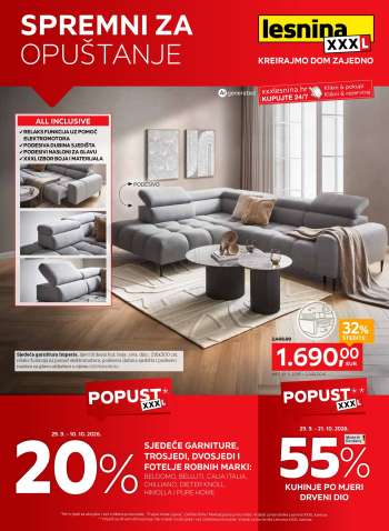 Lesnina katalog - 29.09.2026. - 21.10.2026.