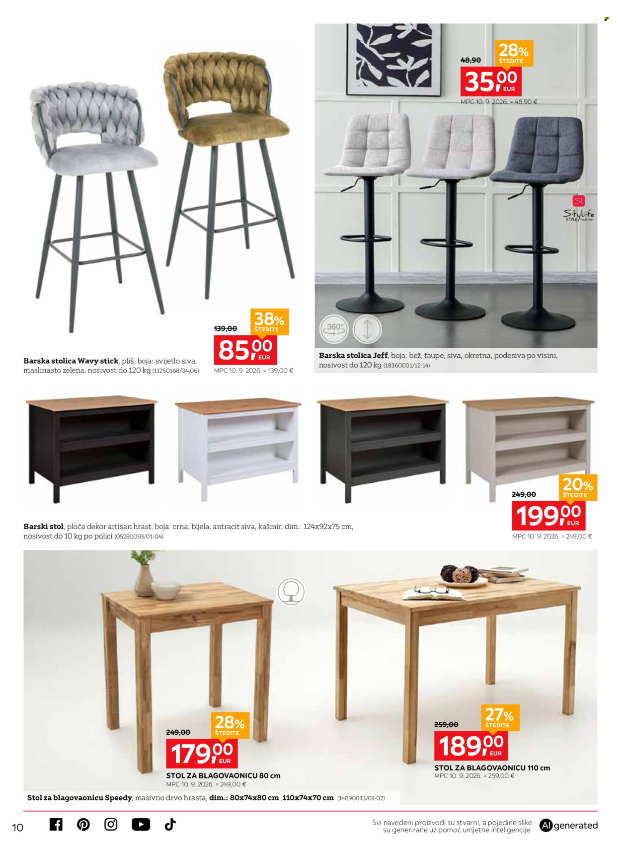 Lesnina katalog - 29.09.2026. - 21.10.2026. Stranica 10