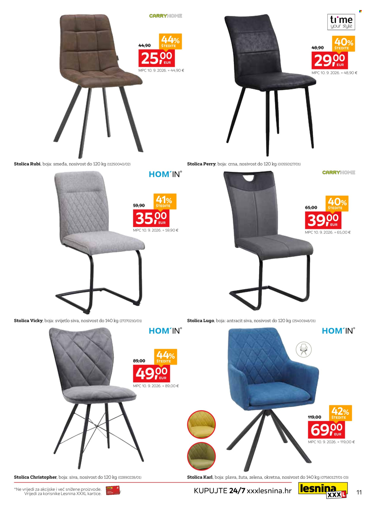 Lesnina katalog - 29.09.2026. - 21.10.2026. Stranica 11