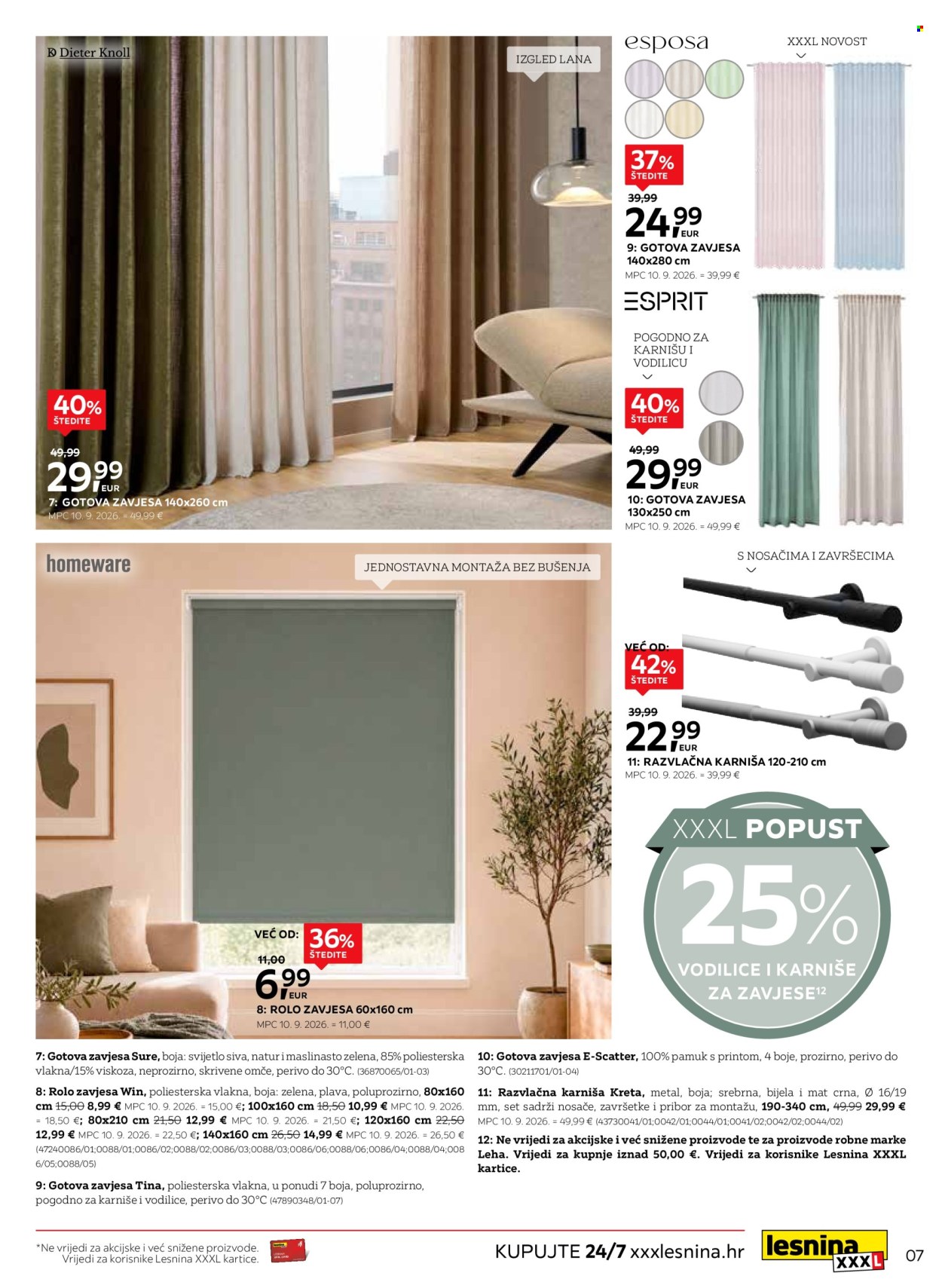 Lesnina katalog - 29.09.2026. - 21.10.2026. Stranica 7