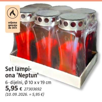Set lampiona 'Neptun'