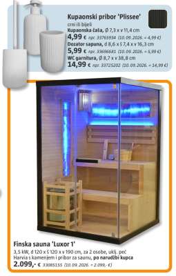 Finska sauna 'Luxor 1'