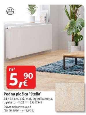 Podna pločica 'Stella'