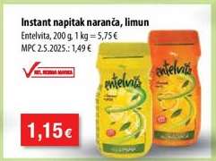 Instant napitak naranča, limun