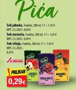Sok jabuka, Frudela