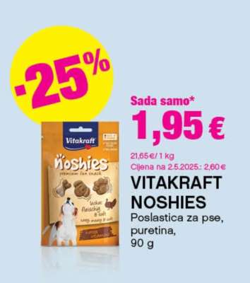 VITAKRAFT NOSHIES