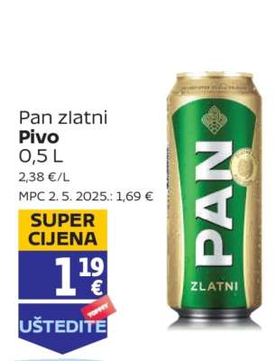 PAN ZLATNI Pivo