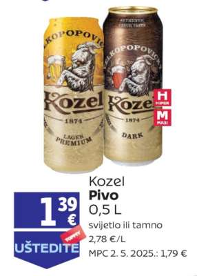 KOZEL Pivo