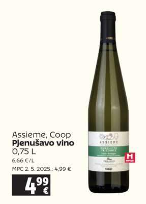 Assieme, Coop Pjenušavo vino
