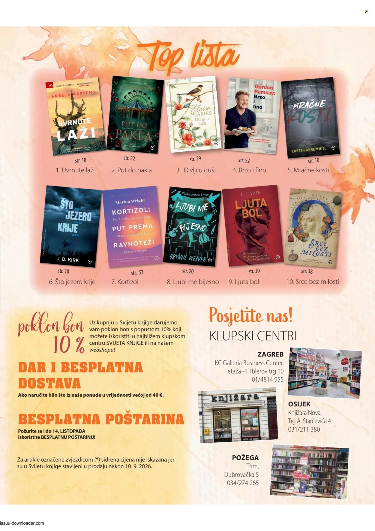 Leták Svijet knjige - 1.10.2026 - 30.11.2026. Strana 5