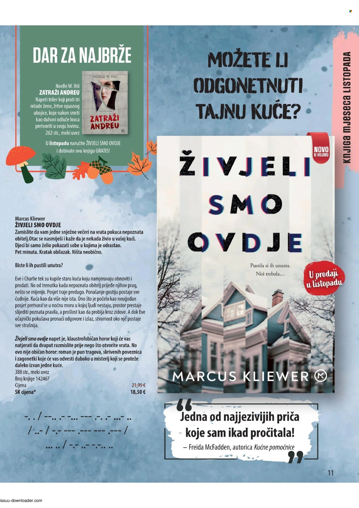 Svijet knjige katalog - 01.10.2026. - 30.11.2026. Stranica 11