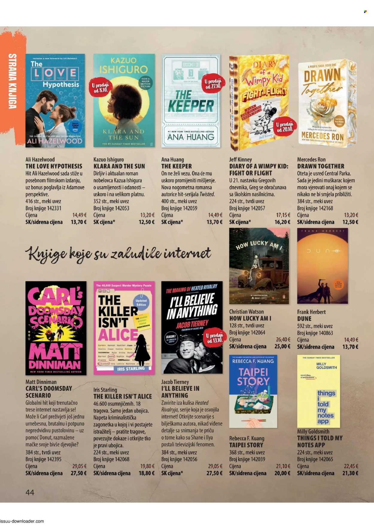 Svijet knjige katalog - 01.10.2026. - 30.11.2026. Stranica 44