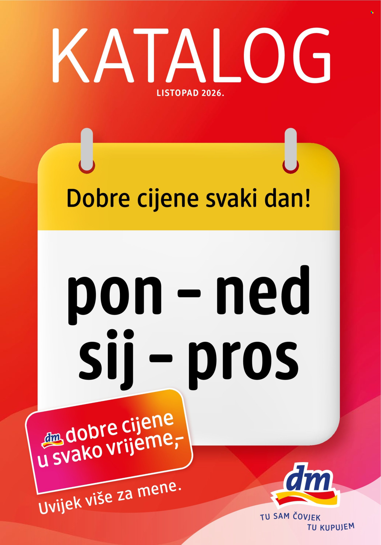dm katalog - 01.10.2026. - 15.10.2026. Stranica 1