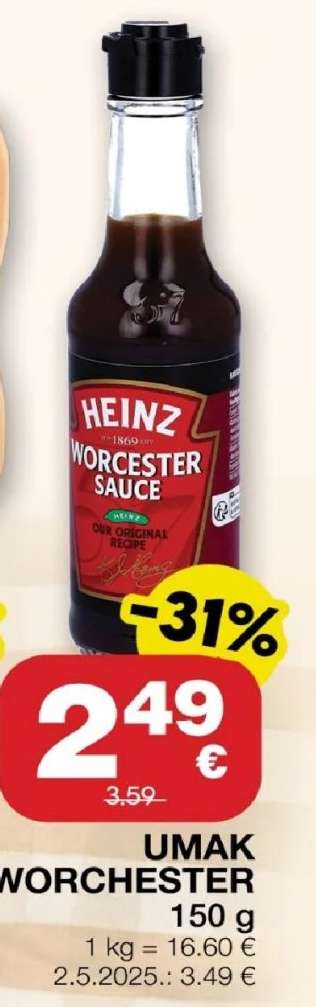 HEINZ WORCESTER SAUCE