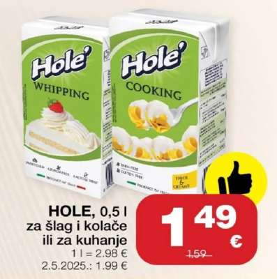 HOLE, 0,5 l