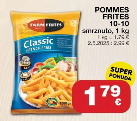POMMES FRITES 10/10