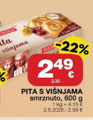 Pita s višnjama