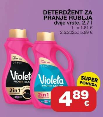 Deterdžent za pranje rublja