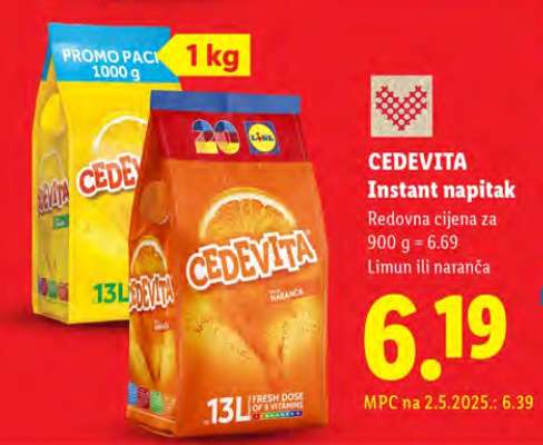 CEDEVITA instant napitak