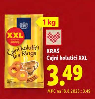 Čajni kolutići XXL