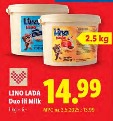 Lino Lada Duo ili milk