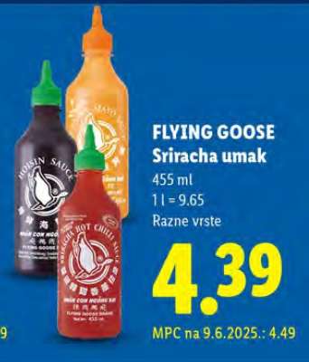 Flying Goose Sriracha umak