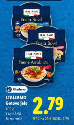 ITALIAMO Gotovo jelo