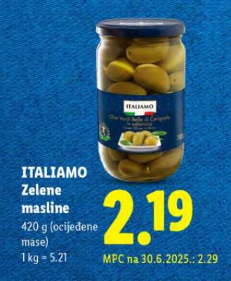 ITALIAMO Zelene masline