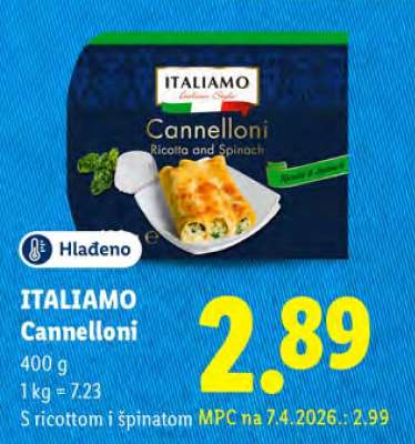 ITALIAMO Cannelloni