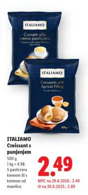 ITALIAMO Croissant s punjenjem