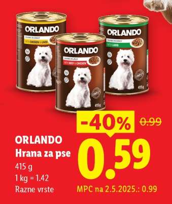 Orlando Hrana za pse