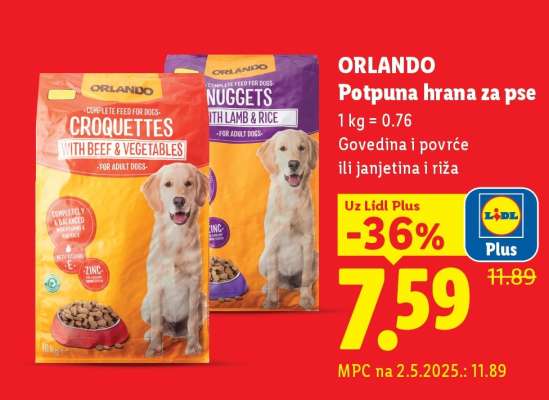 Orlando Potpuna hrana za pse