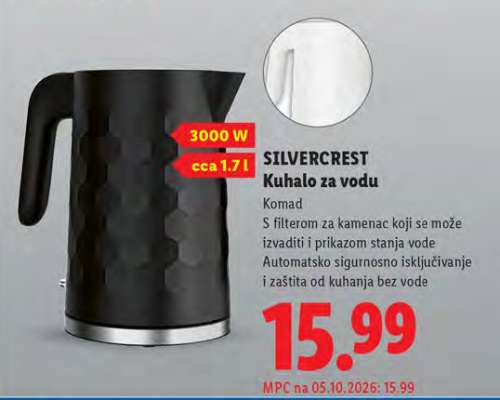 SILVERCREST Kuhalo za vodu
