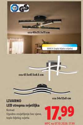 LIVARNO LED stropna svjetiljka