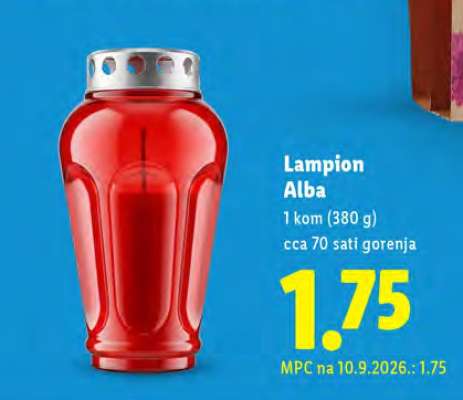 LAMPION ALBA