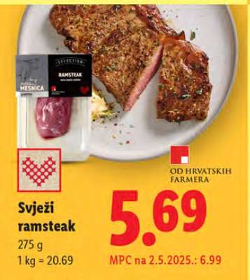 Svježi Ramsteak