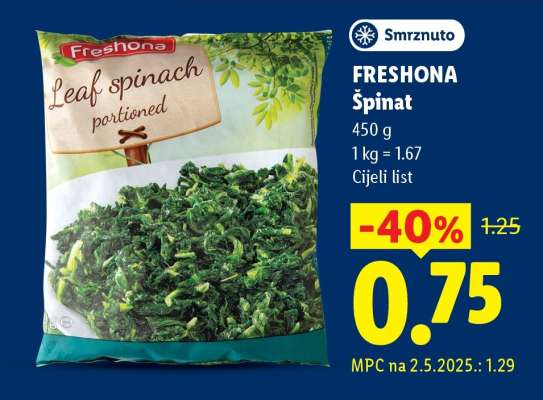 Freshona Spinat