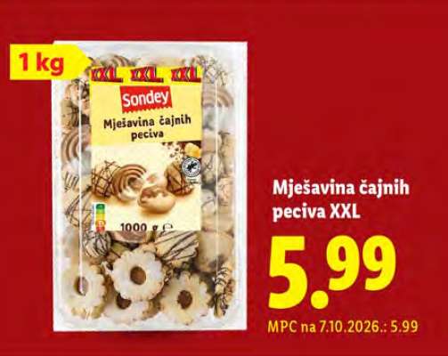 Mješavina čajnih peciva XXL