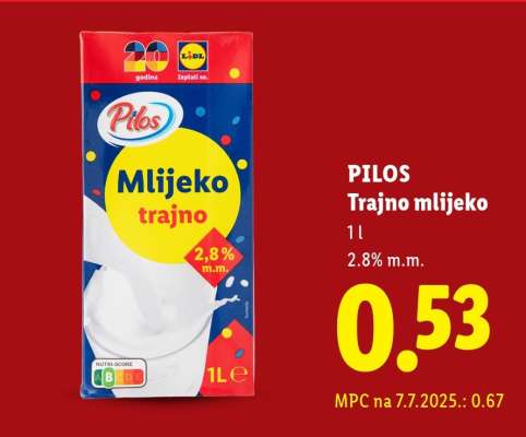 Pilos Trajno mlijeko
